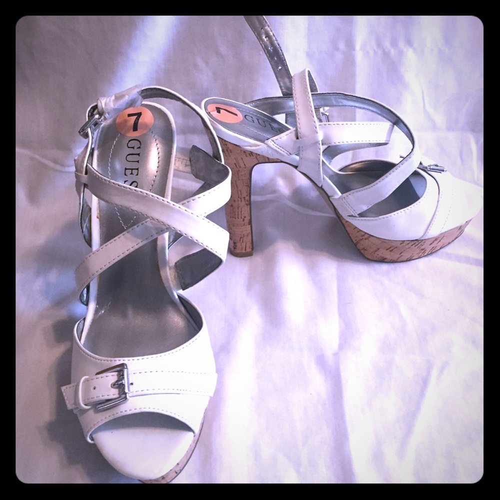 White Guess Shoes